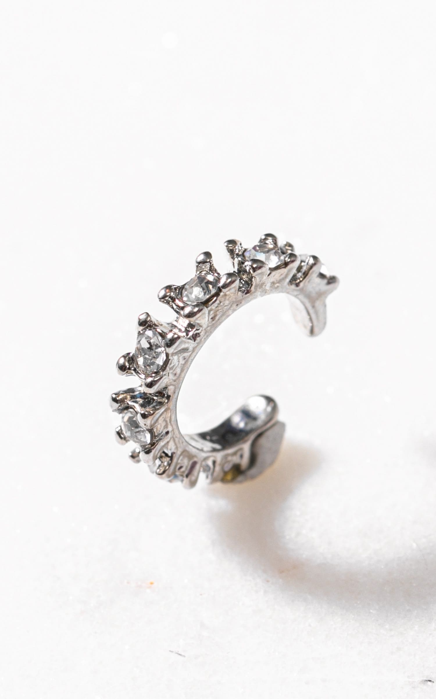 Crown Plateado (Ear Cuff)